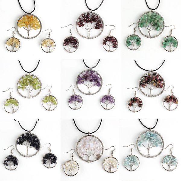 wholesale 6 sets amethyst tree of life pendants earring sets silver trendy jewelry sets wedding engagement for women
wholesale 6 sets amethyst tree of life pendants earring sets silver trendy jewelry sets wedding engagement for women