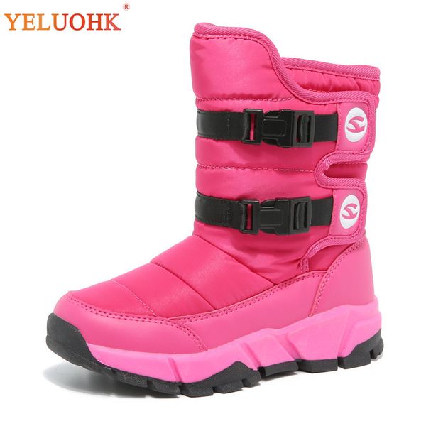 snow boots for women plush warm women winter boots ankle for, Black