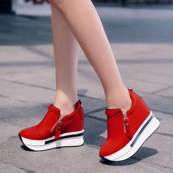 women wedges boots platform shoes slip on ankle boots fashion casual shoes 2019 new fashion summer heightening flats, Black
women wedges boots platform shoes slip on ankle boots fashion casual shoes 2019 new fashion summer heightening flats, Black