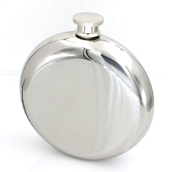 round stainless steel pocket flask with build-in sglass 5oz hip flask mirror polished mini alcohol bottles
round stainless steel pocket flask with build-in sglass 5oz hip flask mirror polished mini alcohol bottles