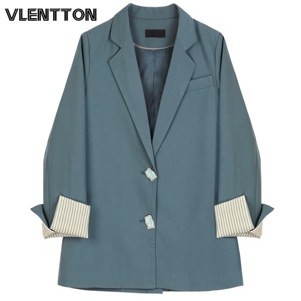 2020 spring vintage striped sleeve blazers and jackets women chic button office suit coat female loose korean outwear mujer, White;black
2020 spring vintage striped sleeve blazers and jackets women chic button office suit coat female loose korean outwear mujer, White;black