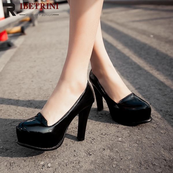 ribetrini luxury party female shoes woman high heels metallic slip on platform pumps women slip on spring office casual pumps, Black
ribetrini luxury party female shoes woman high heels metallic slip on platform pumps women slip on spring office casual pumps, Black