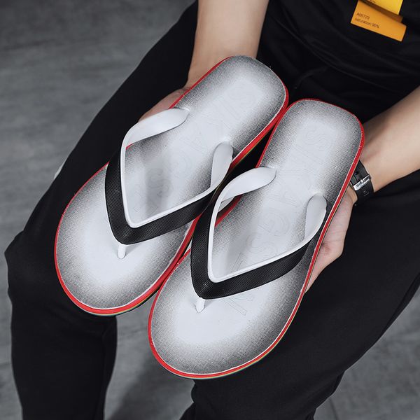 summer light men beach slippers home chanclas de hombre playa flip flop indoor non-slip beach cool student clip outside slippers, Black
summer light men beach slippers home chanclas de hombre playa flip flop indoor non-slip beach cool student clip outside slippers, Black
