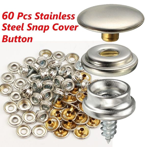 30/60pcs boat marine canvas sewing buttons cover snap fastener screw press studs kit 3/8 screws stainless leather accessory
30/60pcs boat marine canvas sewing buttons cover snap fastener screw press studs kit 3/8 screws stainless leather accessory