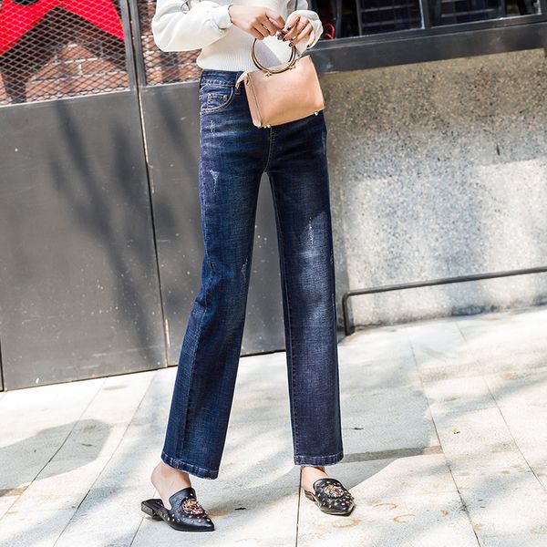 темно-синий straight jeans новый женский big yards show tall талией fat mm200 jin han издание wide-legged слаксы, Blue
темно-синий straight jeans новый женский big yards show tall талией fat mm200 jin han издание wide-legged слаксы, Blue