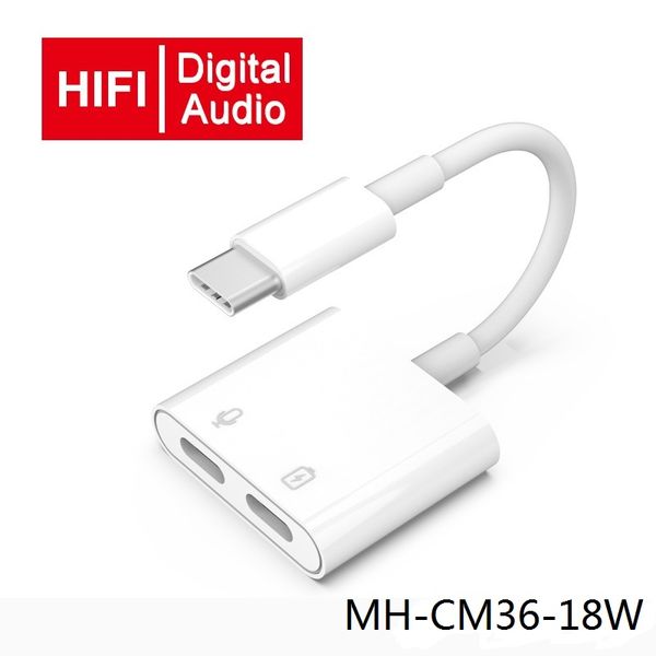 mh-cm36-18w type c to usb c audio and type-c charging adapter convertor support pd fast charge and listen music connector copper core cord
mh-cm36-18w type c to usb c audio and type-c charging adapter convertor support pd fast charge and listen music connector copper core cord