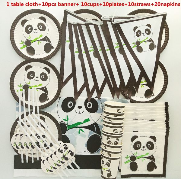 happy birthday kids cute bamboo panda baby shower party decoration set banner table cloth straws cup plates suppliers
happy birthday kids cute bamboo panda baby shower party decoration set banner table cloth straws cup plates suppliers