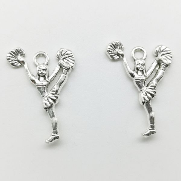 wholesale 100pcs lot cheerleaders alloy charm pendant retro jewelry diy keychain tibet silver pendant for bracelet earrings 24*17mm, Bronze;silver
wholesale 100pcs lot cheerleaders alloy charm pendant retro jewelry diy keychain tibet silver pendant for bracelet earrings 24*17mm, Bronze;silver