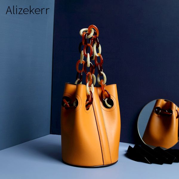 genuine cow leather bucket bag women 2019 new solid acrylic resin chain open cowhide handbags laides simple casual shoulder bag
genuine cow leather bucket bag women 2019 new solid acrylic resin chain open cowhide handbags laides simple casual shoulder bag
