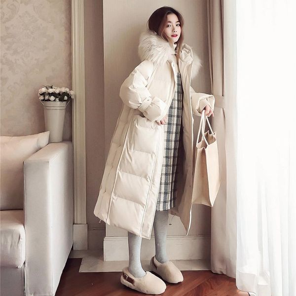 real raccoon fur collar 2019 women winter jacket white duck down jacket thick long down coat female hooded parka plus size 4xl, Black
real raccoon fur collar 2019 women winter jacket white duck down jacket thick long down coat female hooded parka plus size 4xl, Black