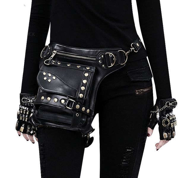 waist bags steampunk women's bag vintage shoulder messenger female packs men
waist bags steampunk women's bag vintage shoulder messenger female packs men