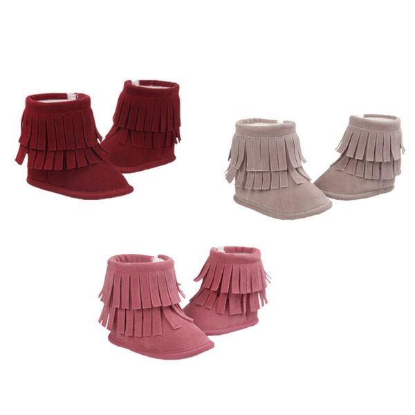 baby infant girls winter warm tassel boots newborn toddler soft sole shoes 2019 new toddler baby shoes hot, Black;grey
baby infant girls winter warm tassel boots newborn toddler soft sole shoes 2019 new toddler baby shoes hot, Black;grey