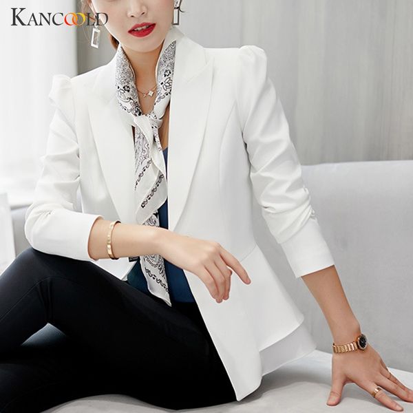 kancoold coats fashion women business button lapel long sleeve suit coat ruffles notched new woman coats and jackets 2019jul29, Black;brown
kancoold coats fashion women business button lapel long sleeve suit coat ruffles notched new woman coats and jackets 2019jul29, Black;brown