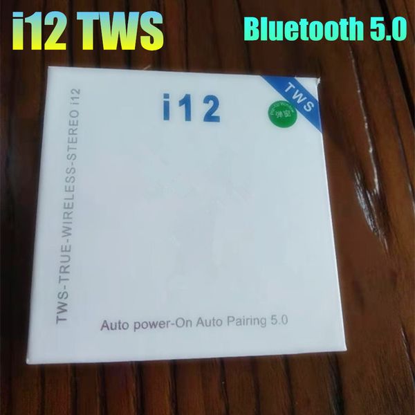 

i12 TWS Bluetooh Наушники V5.0 Наушники Мини Беспроводные Наушники Правда Стерео Наушники