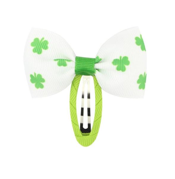 clover bow bb clip for girls grosgrain ribbon handmade green white st.patrick's day hair accessories, Slivery;white
clover bow bb clip for girls grosgrain ribbon handmade green white st.patrick's day hair accessories, Slivery;white