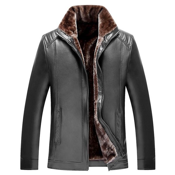 осень зима новые товары мужская кожаная куртка jaqueta couro masculina bomber дубленка мужская повседневная кожаная куртка m-4xl для мужчин, Black;brown
осень зима новые товары мужская кожаная куртка jaqueta couro masculina bomber дубленка мужская повседневная кожаная куртка m-4xl для мужчин, Black;brown