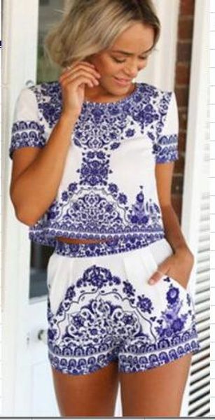 fashion women ladies stylish floral printing round neck short sleeve porcelain summer short rompers playsuit jumpsuit beachwear, Black;white
fashion women ladies stylish floral printing round neck short sleeve porcelain summer short rompers playsuit jumpsuit beachwear, Black;white