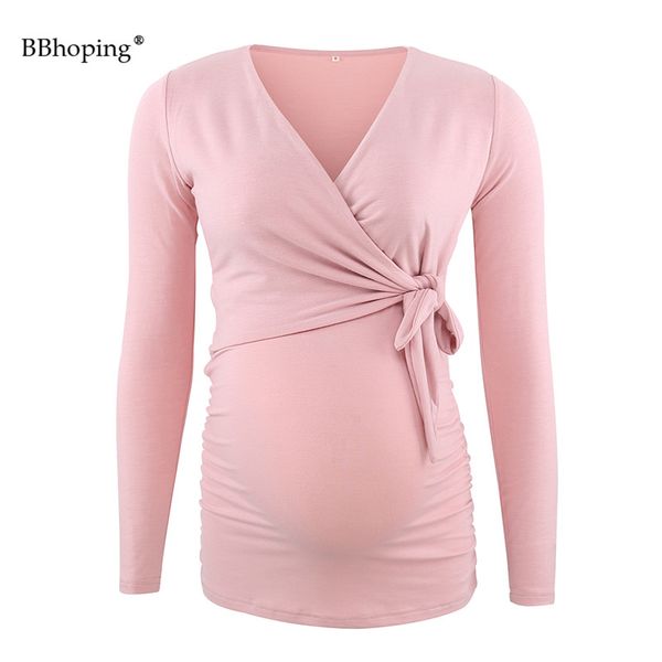 maternity shirt long sleeve side ruched summer with side tie bow casual clothes pregnancy comfy stretch breastfeeding tee, White
maternity shirt long sleeve side ruched summer with side tie bow casual clothes pregnancy comfy stretch breastfeeding tee, White