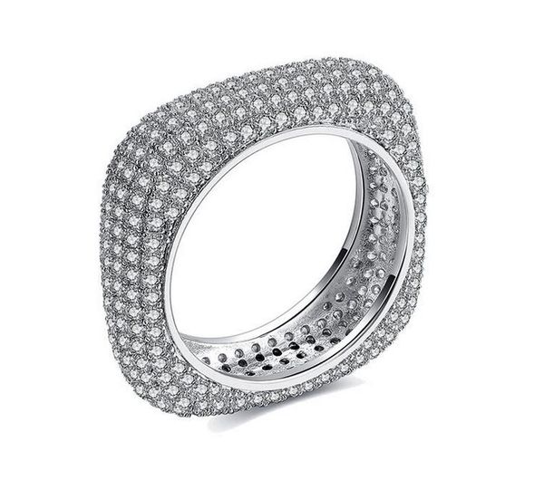 victoria wieck luxury jewelry 925 sterling silver pave setting full tiny white sapphire cz diamond wedding women band rectangle ring, Golden;silver
victoria wieck luxury jewelry 925 sterling silver pave setting full tiny white sapphire cz diamond wedding women band rectangle ring, Golden;silver