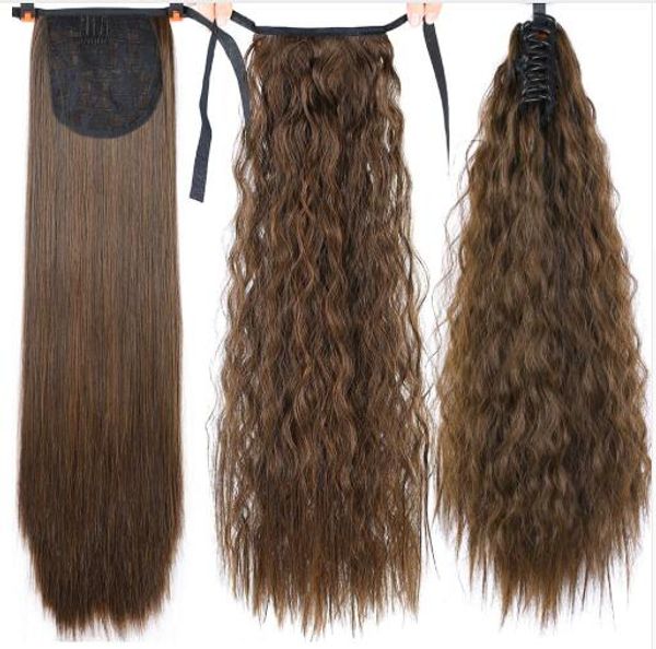 Длинные афро вьющиеся шнурок хвостик синтетический парик Pony Tail Hair Piece для женщин 2
Длинные афро вьющиеся шнурок хвостик синтетический парик Pony Tail Hair Piece для женщин 2