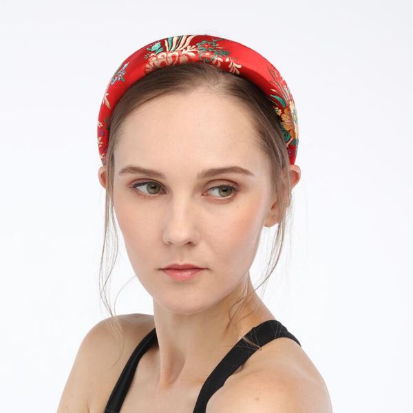 2019 brand hairbands hair jewelry women fashion embroidery flower headband female full satin wide hair hoop headband ladies, Golden;white 
2019 brand hairbands hair jewelry women fashion embroidery flower headband female full satin wide hair hoop headband ladies, Golden;white