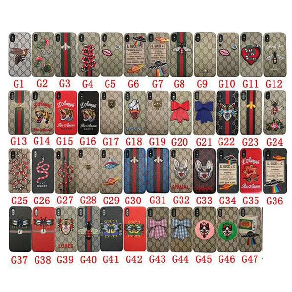 Вышитые пчелы змея цветок тигр дизайн бренда мобильный телефон случае для Iphone 11 11 
Вышитые пчелы змея цветок тигр дизайн бренда мобильный телефон случае для Iphone 11 11