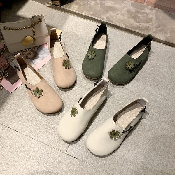 vintage women flat shoes round toe ballet casual leather shoes flower fashion wear-resisting cotton and linen shallow mouth, Black
vintage women flat shoes round toe ballet casual leather shoes flower fashion wear-resisting cotton and linen shallow mouth, Black