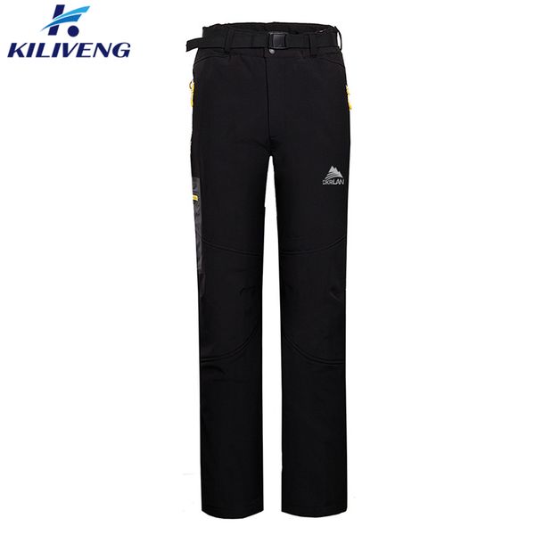 men's windproof waterproof pantspantalones hombre sport hiking climbing softshell outdoor men trekking camping ski trousers, Black;green
men's windproof waterproof pantspantalones hombre sport hiking climbing softshell outdoor men trekking camping ski trousers, Black;green