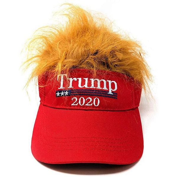 trump baseball cap with spiked fake hair solid color adjustable sun visor hat hip hop streetwear gift, White
trump baseball cap with spiked fake hair solid color adjustable sun visor hat hip hop streetwear gift, White