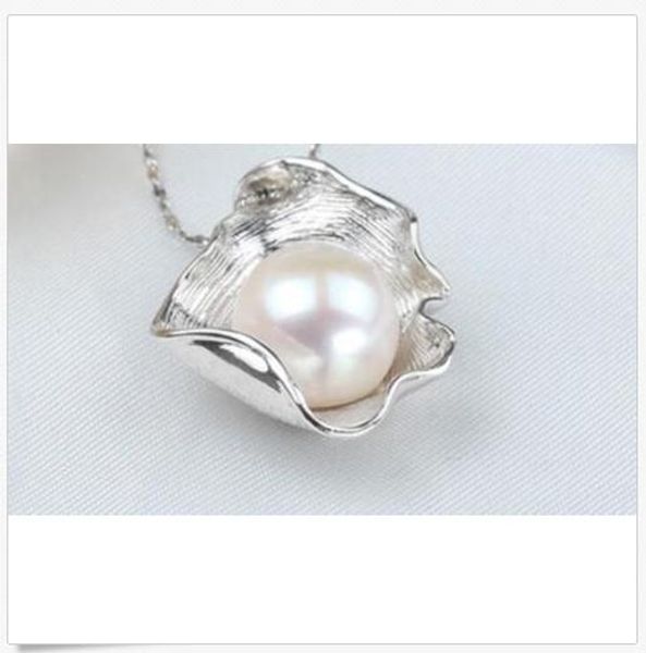 huge aaa10mm natural freshwater cultured pearl necklace & pendant alloy, Silver
huge aaa10mm natural freshwater cultured pearl necklace & pendant alloy, Silver