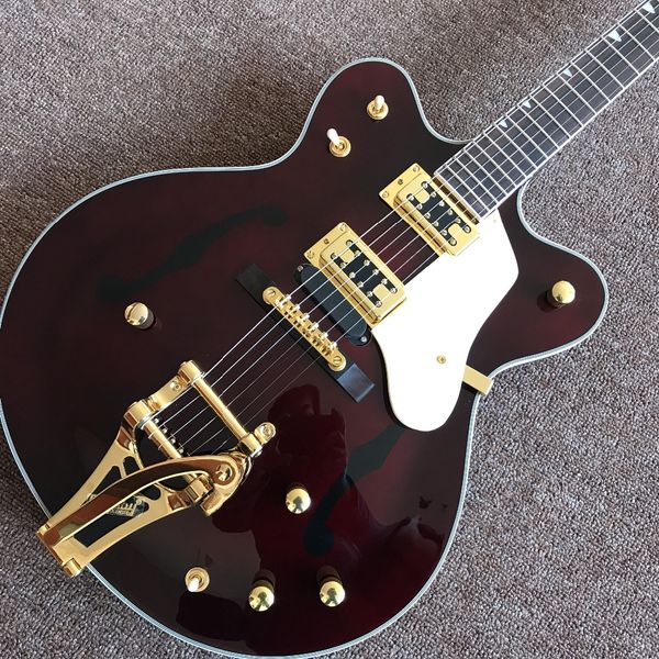 Manufacturer cu tom made emi hollow jazz electric guitar gold hardware cu tom
Manufacturer cu tom made emi hollow jazz electric guitar gold hardware cu tom