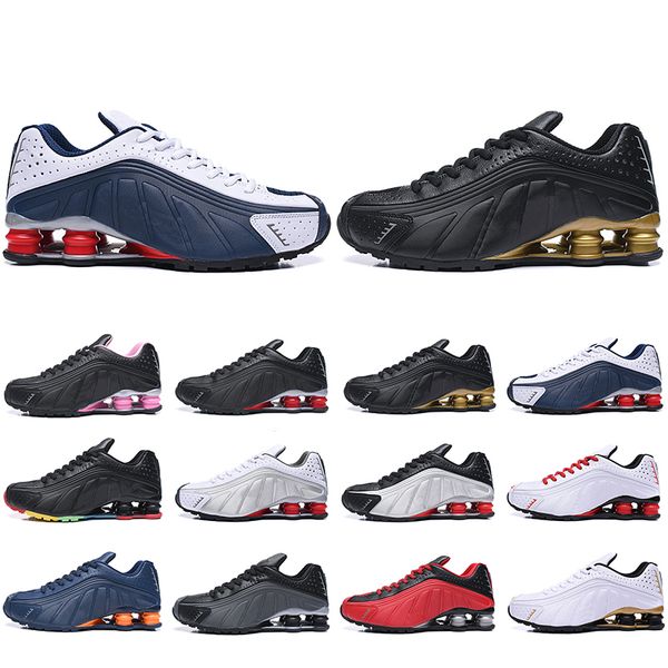 shox r4 running shoes for men women zapatillas hombre breathable leather mens trainers designer athletic sneaker size 36-46, White;red
shox r4 running shoes for men women zapatillas hombre breathable leather mens trainers designer athletic sneaker size 36-46, White;red