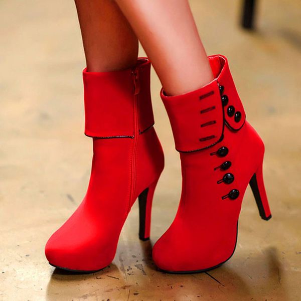 2019 fashion snow boots women boots red flock winter shoes women mid-calf warm female winter bota botas mujer, Black
2019 fashion snow boots women boots red flock winter shoes women mid-calf warm female winter bota botas mujer, Black