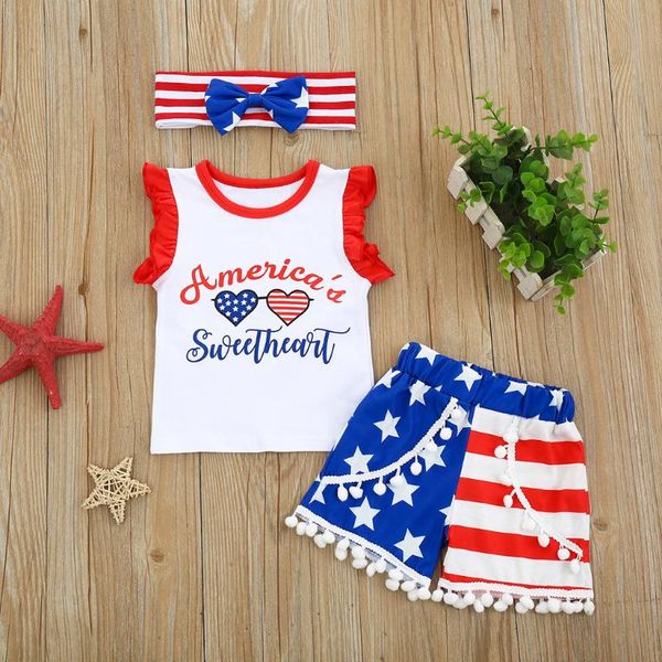 national day clothing baby girls clothes set newborn baby girls 4th-of-july letter love heart stripe star shorts set, White
national day clothing baby girls clothes set newborn baby girls 4th-of-july letter love heart stripe star shorts set, White