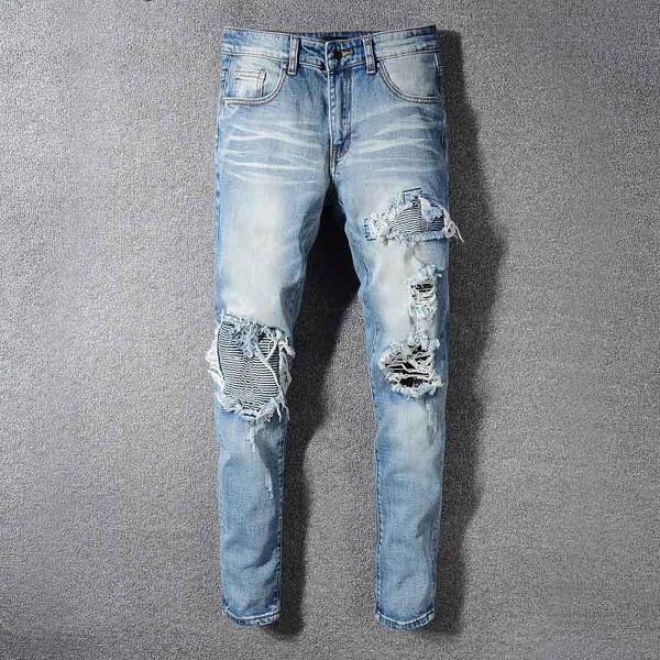 2019 mens designer pants new style casual skinny sweatpants mens designer jeans drop crotch jogging pants mens jeans b103218d, Blue
2019 mens designer pants new style casual skinny sweatpants mens designer jeans drop crotch jogging pants mens jeans b103218d, Blue