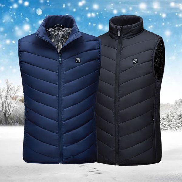 winter heating vest washable usb charging heating warm vest outdoor men control temperature usb charging warm hiking ski, Black
winter heating vest washable usb charging heating warm vest outdoor men control temperature usb charging warm hiking ski, Black