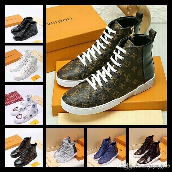 newst the spikes men s flat shoes high sneaker multi-colored patent luxury party shoes high lace-up casual shoes
newst the spikes men s flat shoes high sneaker multi-colored patent luxury party shoes high lace-up casual shoes