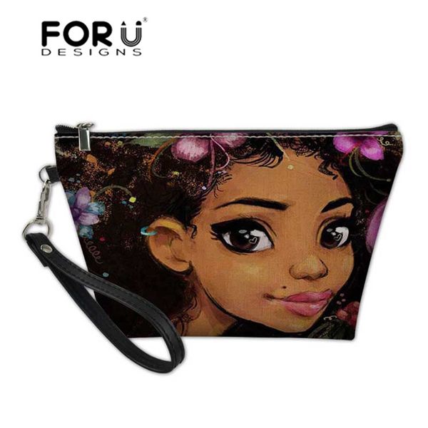 forudesigns travel organizer cosmetic cases for women black art african girls printed make up pouch ladies function wash kit bag
forudesigns travel organizer cosmetic cases for women black art african girls printed make up pouch ladies function wash kit bag