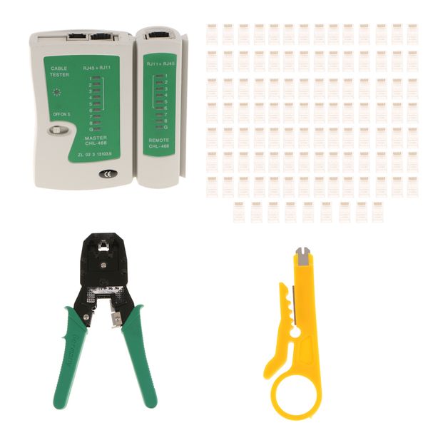cat6 cat5 rj45 crimper crimping tool network cable crimping pliers tool kits