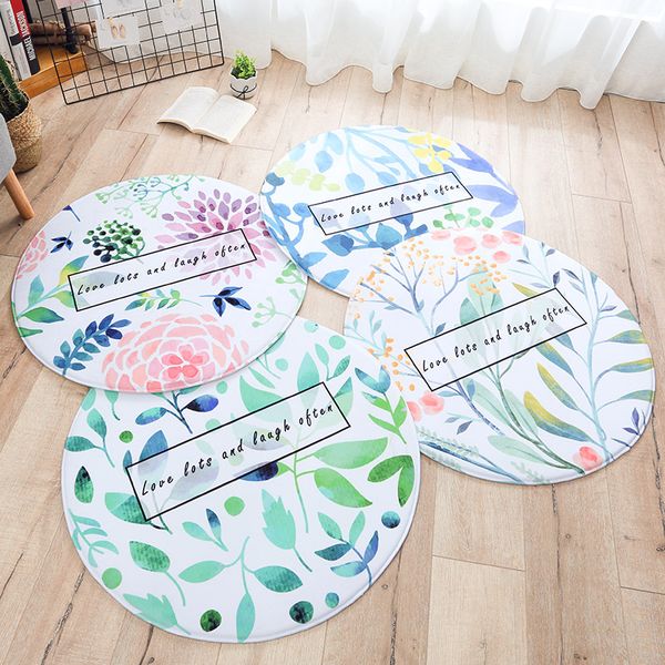 fashion round brief plant series pink grey decorative carpet chair baby crawl pad door mat parlor living room area rug
fashion round brief plant series pink grey decorative carpet chair baby crawl pad door mat parlor living room area rug