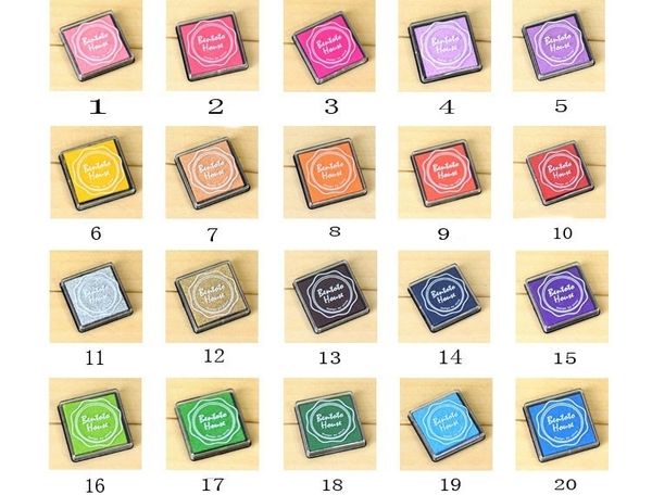 20pcs / lot 20 цветов diy scrapbooking урожай crafts красящая подушечка красочная подушечка марка герметизация украшение stamp
20pcs / lot 20 цветов diy scrapbooking урожай crafts красящая подушечка красочная подушечка марка герметизация украшение stamp