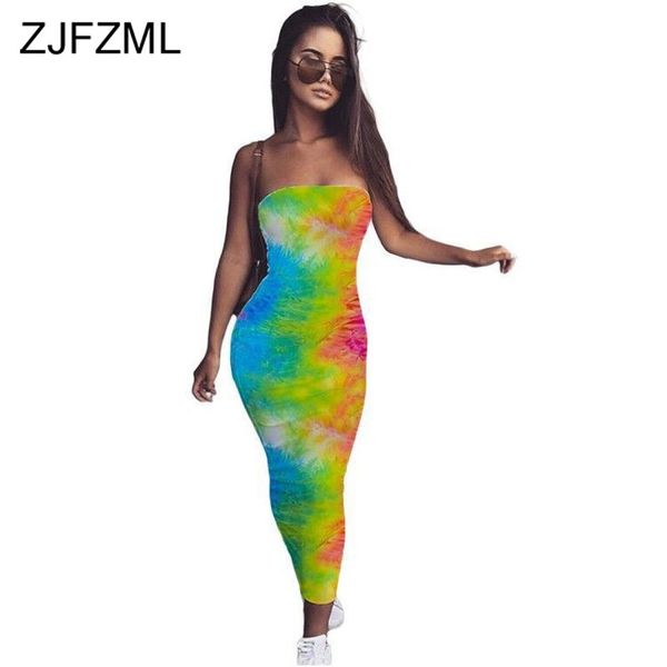 rainbow tie dye strapless bodycon dress women backless skinny party dress summer sleeveless high waist wrap long dresses, Black;gray
rainbow tie dye strapless bodycon dress women backless skinny party dress summer sleeveless high waist wrap long dresses, Black;gray
