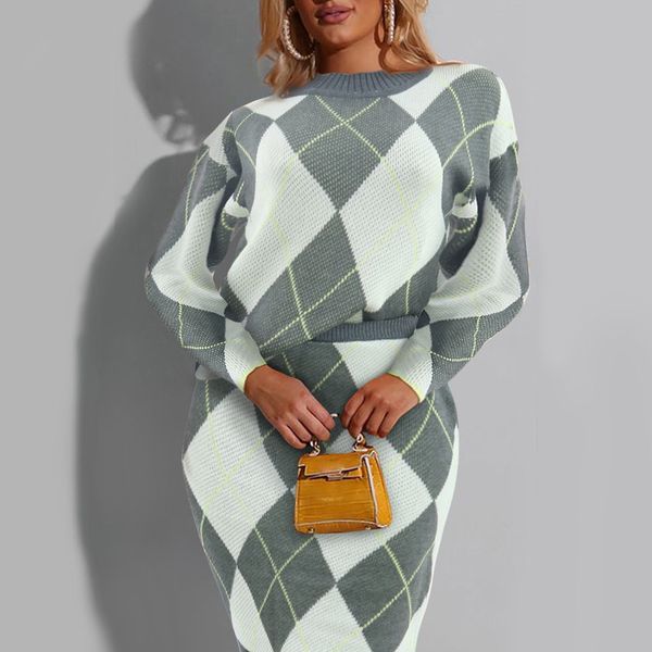 sweater suit and sets casual o neck sweaters +pockets long pants geometric print two pieces sets 2019 autumn winter#g5, White;black
sweater suit and sets casual o neck sweaters +pockets long pants geometric print two pieces sets 2019 autumn winter#g5, White;black