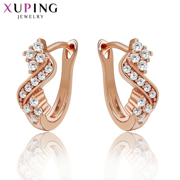 Xuping Fashion Earrings New Design High Quality for Women Rose Color Plated Charm Jewelry Valentine's Day Gift S50-29379
Xuping Fashion Earrings New Design High Quality for Women Rose Color Plated Charm Jewelry Valentine's Day Gift S50-29379