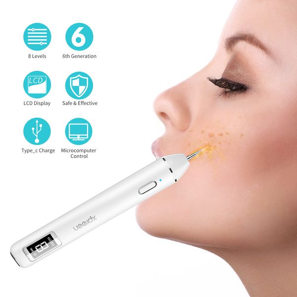 plasma pen lcd laser plasma pen machine mole tattoo remover machine skin tag removal beauty device, Black
plasma pen lcd laser plasma pen machine mole tattoo remover machine skin tag removal beauty device, Black