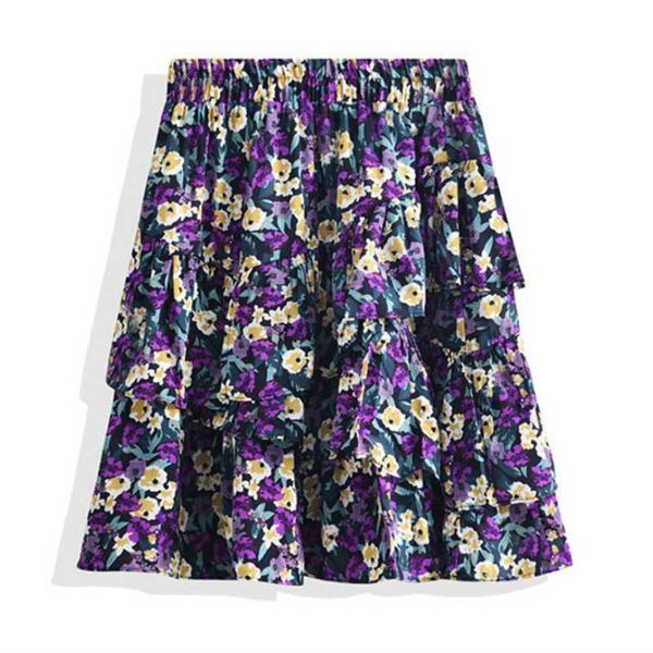 sweet short floral skirt skorts summer super cute cakee layered a-line mini skirts, Black
sweet short floral skirt skorts summer super cute cakee layered a-line mini skirts, Black