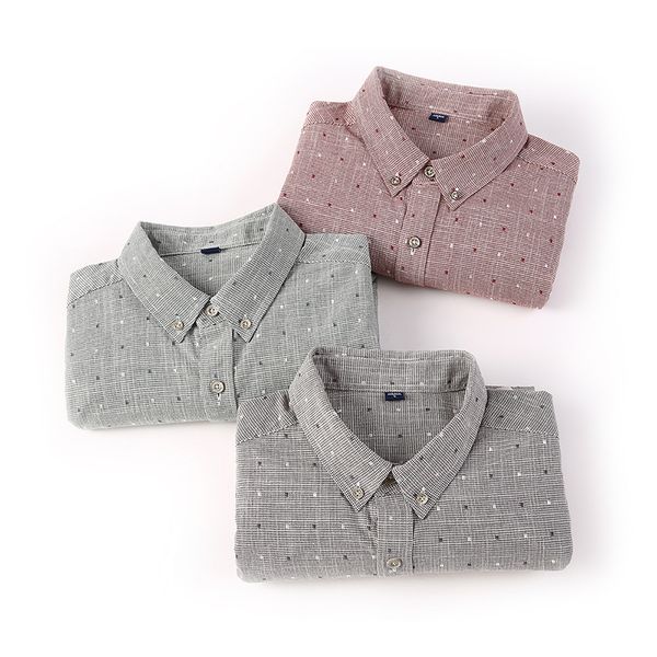 kcoyster fashion houndstooth men shirts long sleeve turn-down collar dobby casual shirt men spring autumn jacquard weave clothes, White;black
kcoyster fashion houndstooth men shirts long sleeve turn-down collar dobby casual shirt men spring autumn jacquard weave clothes, White;black