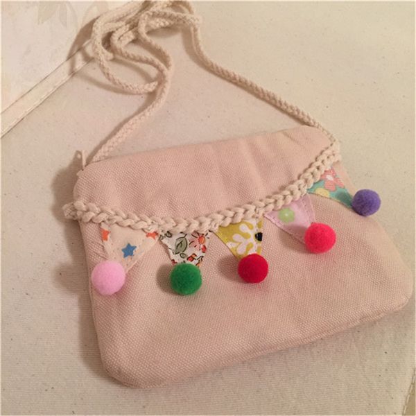 new kids pompon coin bags girls small coin purse children's cotton wallet money holder key mini bag pouch, White
new kids pompon coin bags girls small coin purse children's cotton wallet money holder key mini bag pouch, White