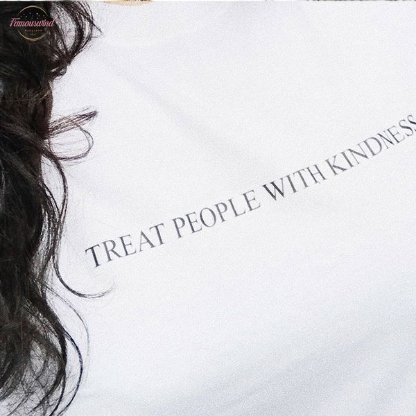harry styles treat people with kindness t shirt women t shirt femme fashion printed asual yellow tee feminist tee, White
harry styles treat people with kindness t shirt women t shirt femme fashion printed asual yellow tee feminist tee, White