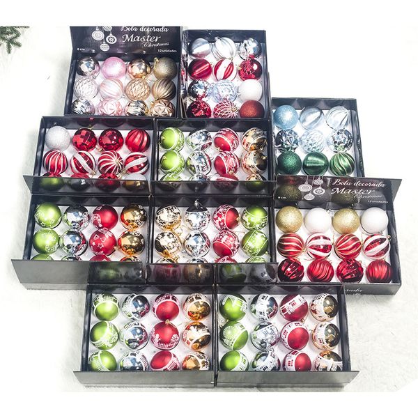 urijk 12pcs christmas decorations ball xmas tree hanging ornament printed hanging ball home party pendant decor gifts supplies
urijk 12pcs christmas decorations ball xmas tree hanging ornament printed hanging ball home party pendant decor gifts supplies